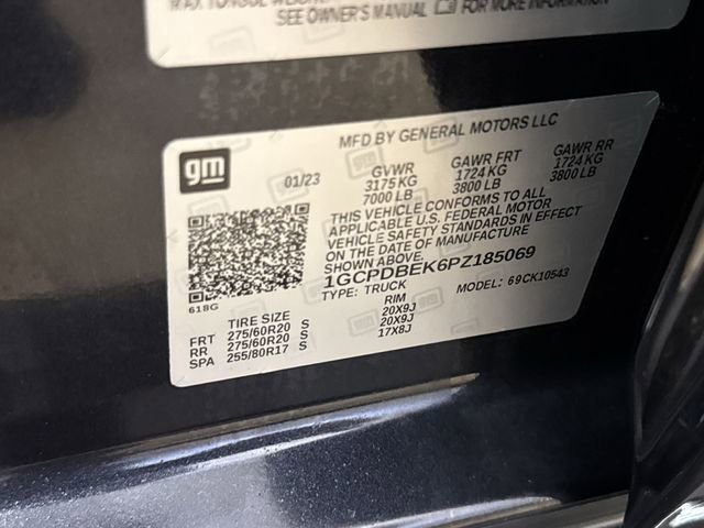Certified 2023 Chevrolet Silverado 1500 Custom AWD/4WD image 27