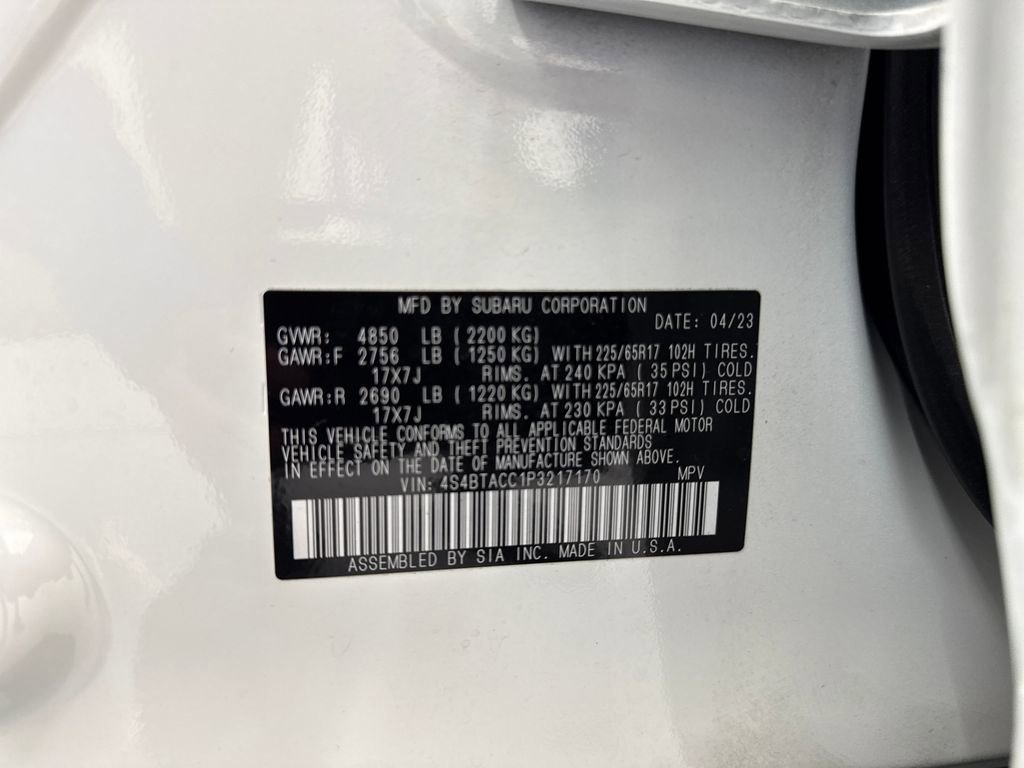 Certified 2023 Subaru Outback Premium image 24