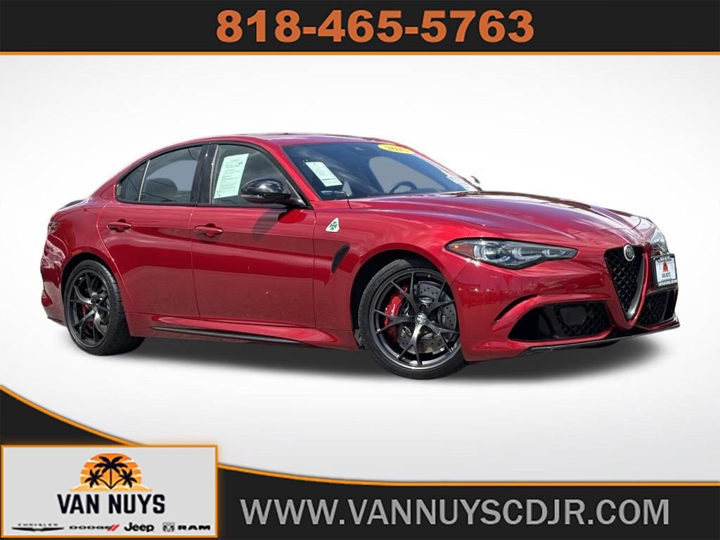 Used 2024 Alfa Romeo Giulia Quadrifoglio w/ Active Assist Plus Package RWD image 1