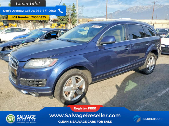 Used 2015 Audi Q7 3.0T Premium w/ Technology Package AWD/4WD image 1