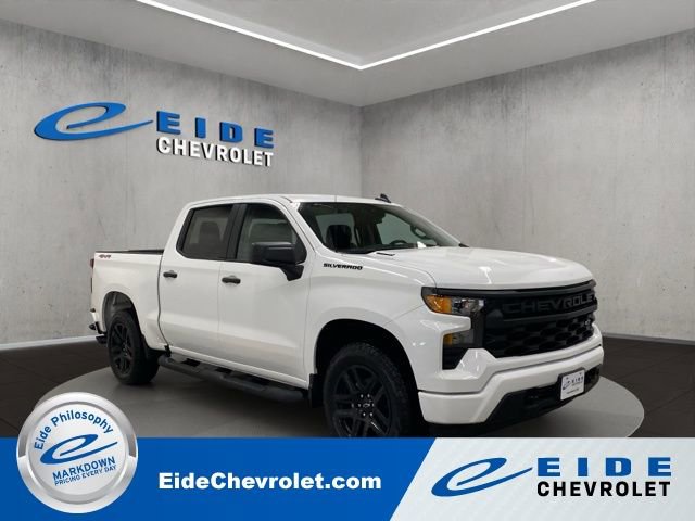 New 2026 Chevrolet Silverado 1500 Custom w/ Turbomax Blackout Package