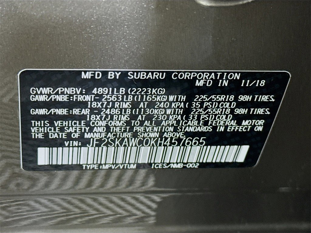 Used 2019 Subaru Forester Touring w/ Popular Package #3 image 39