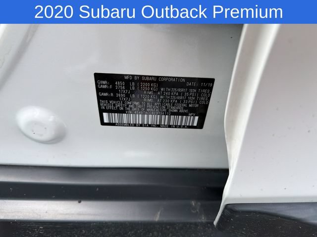 Used 2020 Subaru Outback Premium w/ Popular Package #1 AWD/4WD image 31