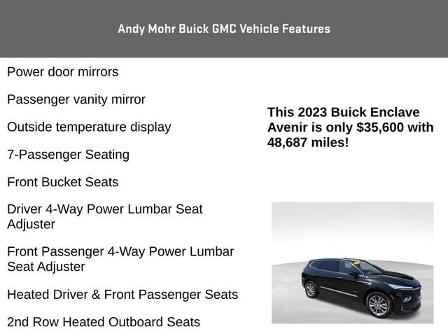 Used 2023 Buick Enclave Avenir AWD/4WD image 16