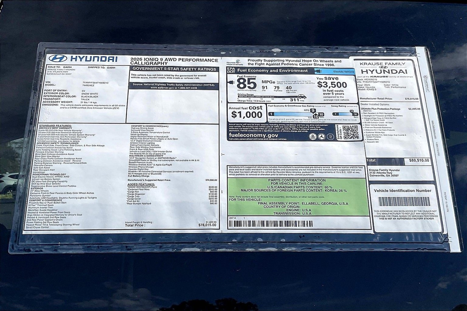 New 2026 Hyundai Ioniq 9 Calligraphy image 14