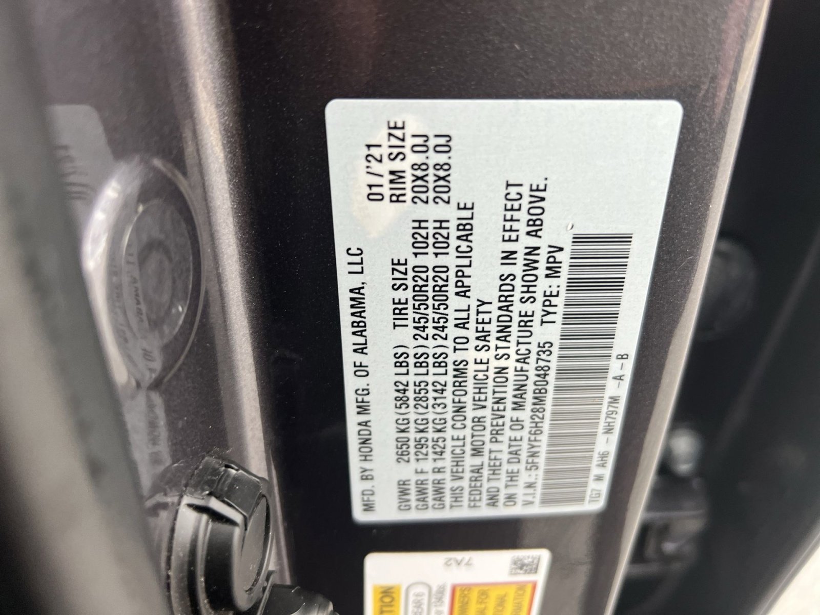 Used 2021 Honda Pilot Special Edition image 29
