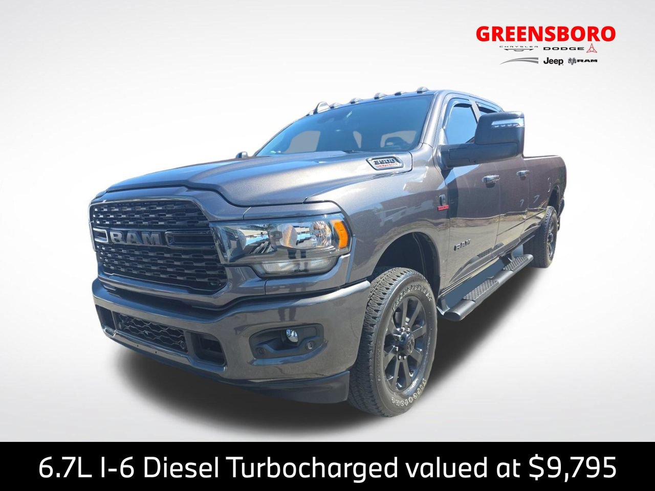 Used 2024 RAM 3500 Big Horn w/ Night Edition AWD/4WD 360° Tour