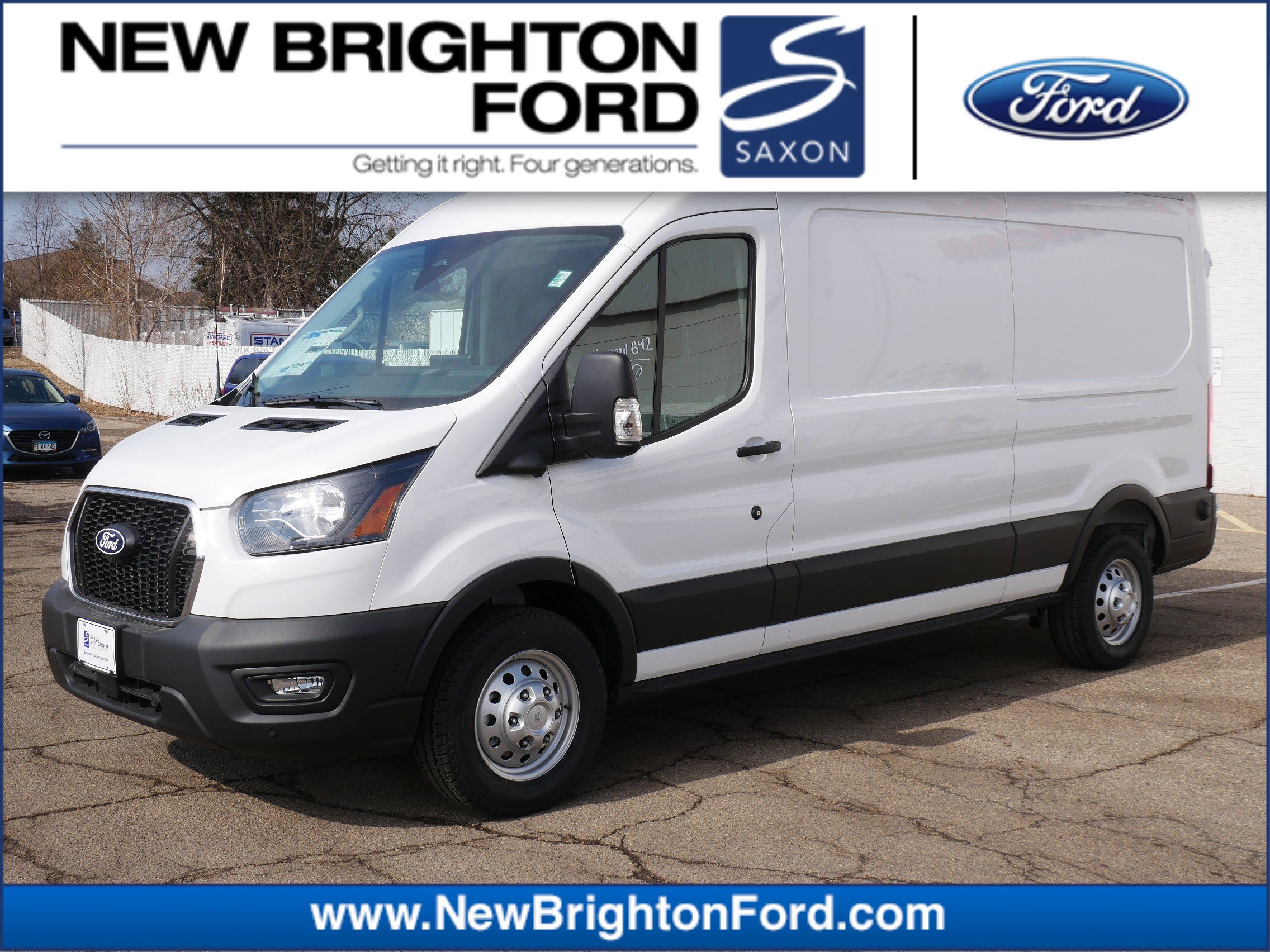 New 2026 Ford Transit 250 148 Medium Roof Extended AWD w/ Load Area Protection Package