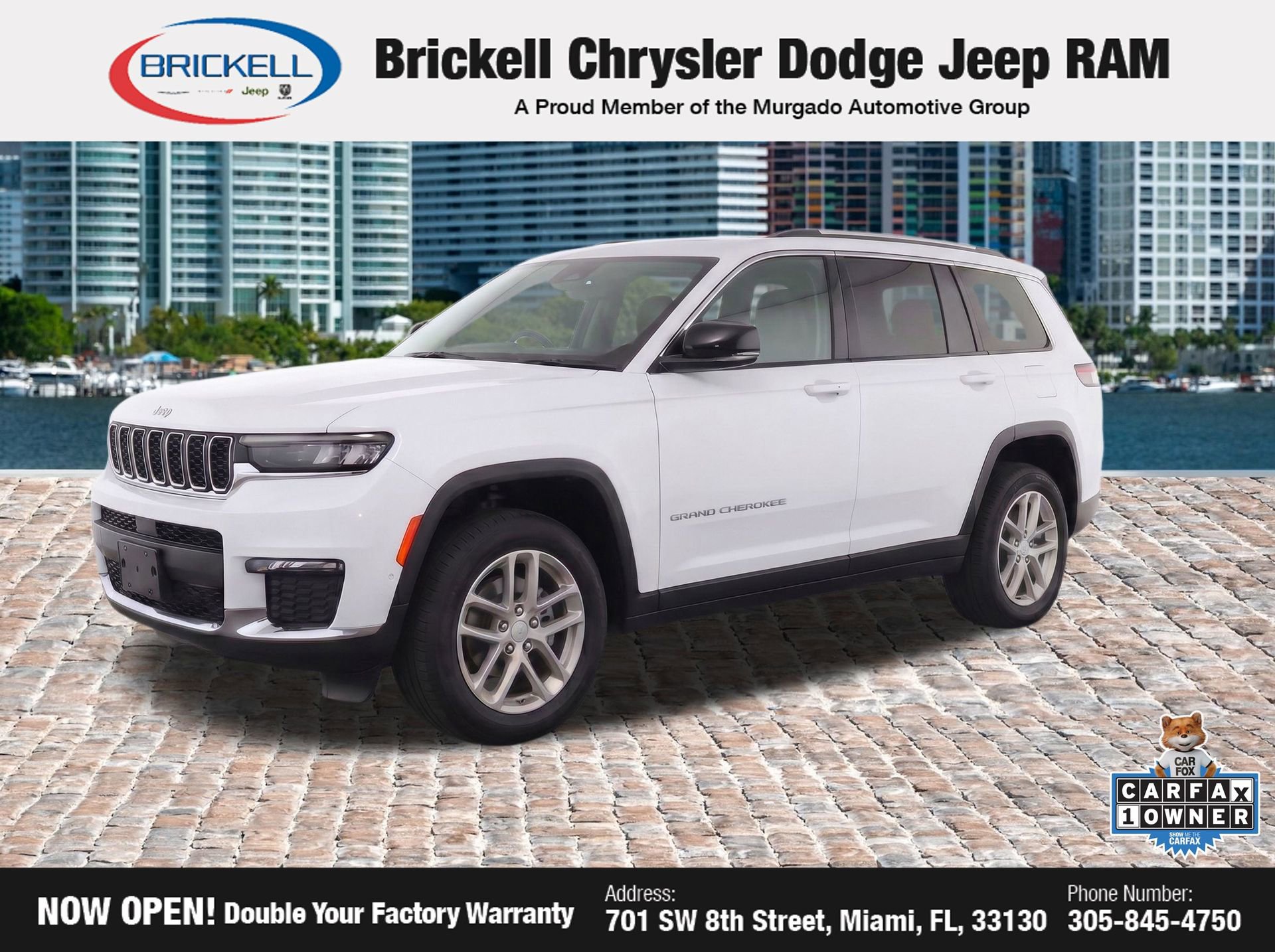 Used 2023 Jeep Grand Cherokee L Laredo RWD image 1