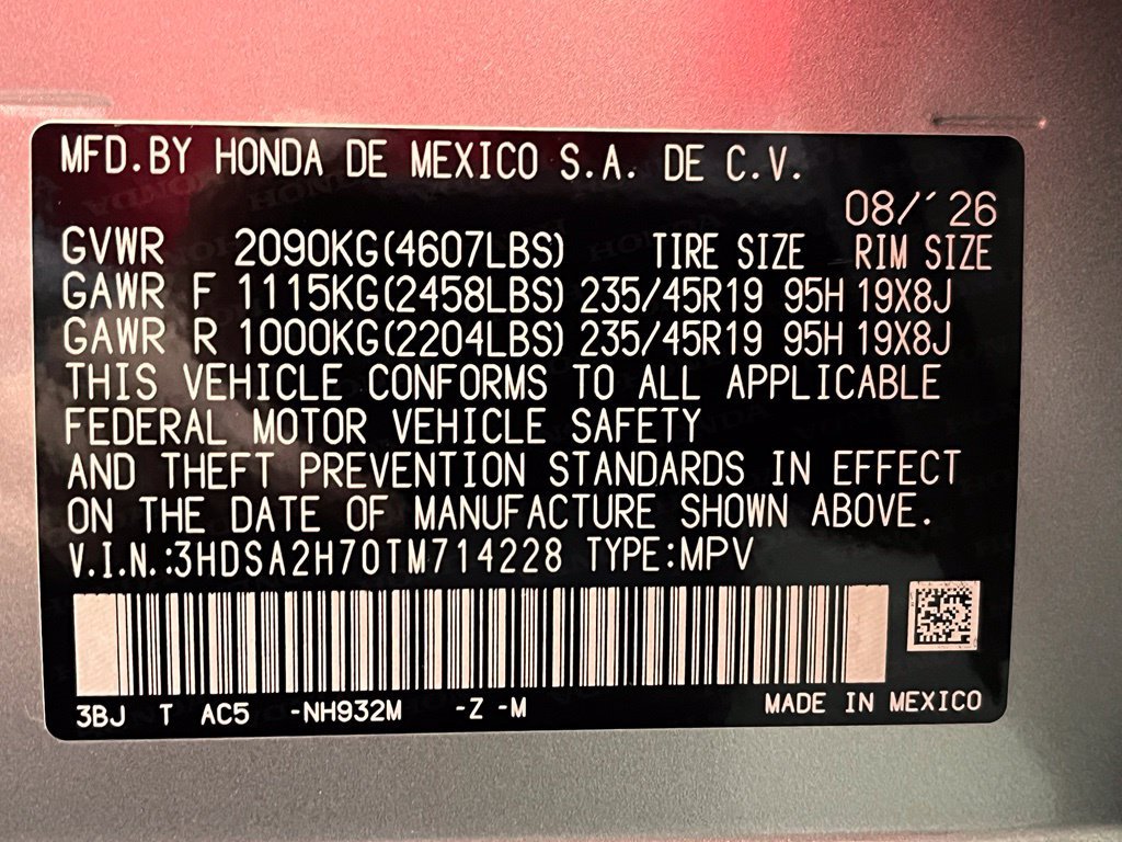 New 2026 Acura ADX A-Spec w/ Advance Package AWD/4WD image 24