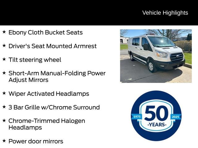 Certified 2020 Ford Transit 250 Low Roof w/ Exterior Upgrade Package image 11