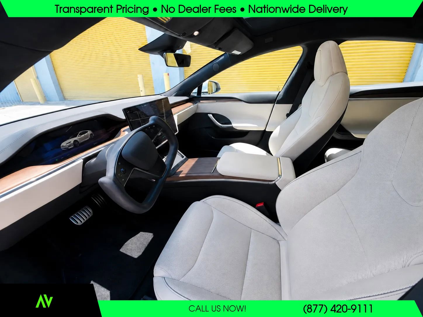 Used 2021 Tesla Model S Plaid AWD/4WD image 12