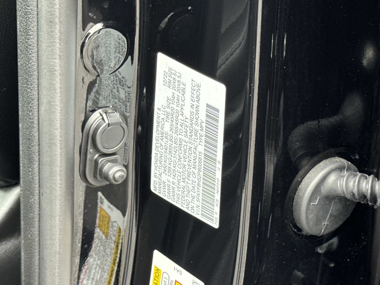 Certified 2023 Honda Passport EX-L image 32