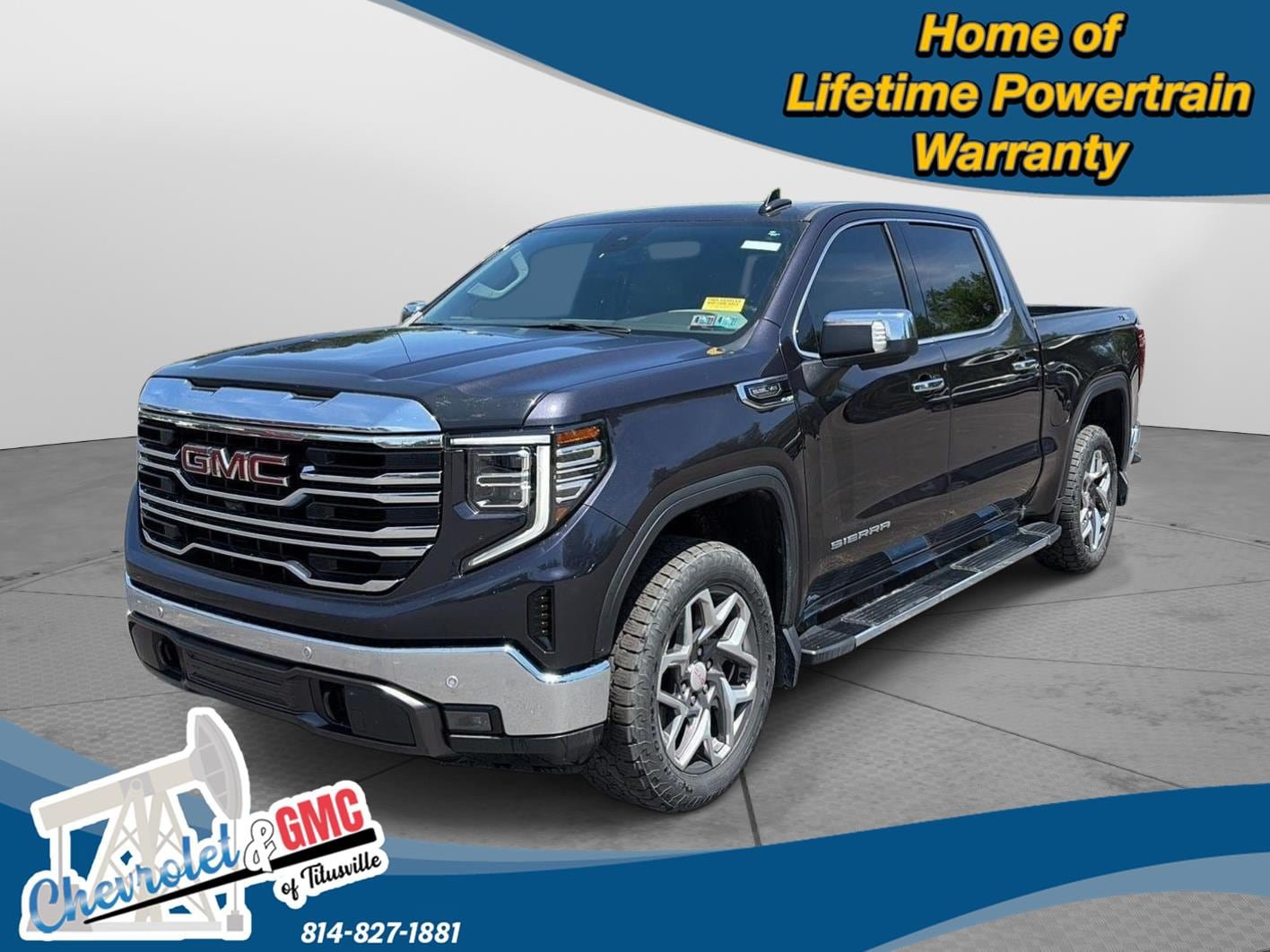 Used 2022 GMC Sierra 1500 SLT w/ SLT Premium Plus Package AWD/4WD image 1
