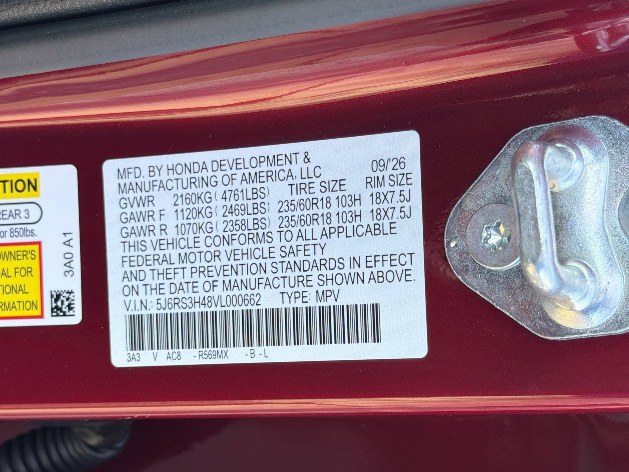 New 2027 Honda CR-V EX image 29
