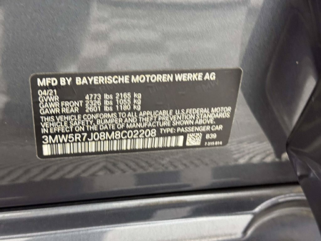 Used 2021 BMW 330i xDrive Sedan w/ Premium Package AWD/4WD image 34