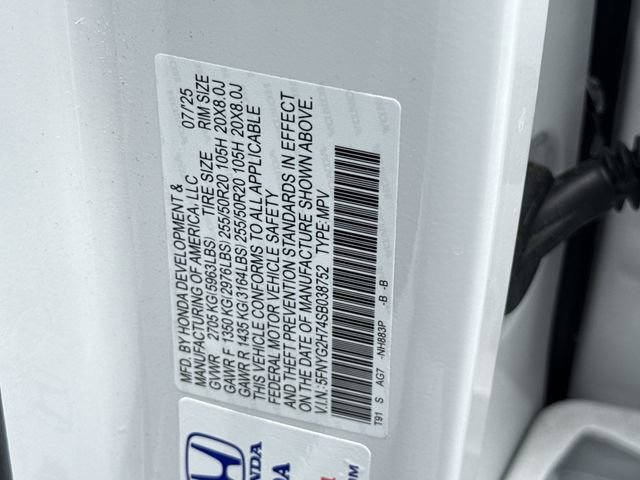 New 2025 Honda Pilot Touring image 35