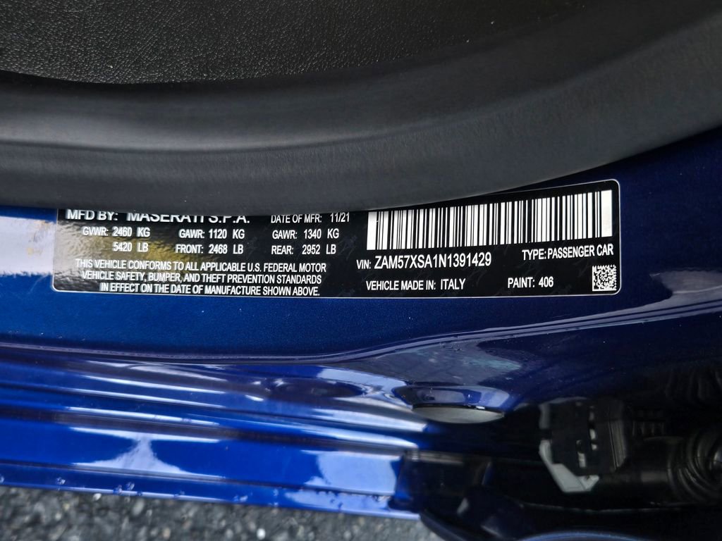 Used 2022 Maserati Ghibli GT image 33