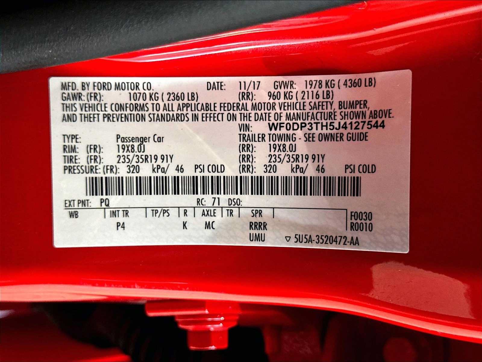Used 2018 Ford Focus RS AWD/4WD image 35