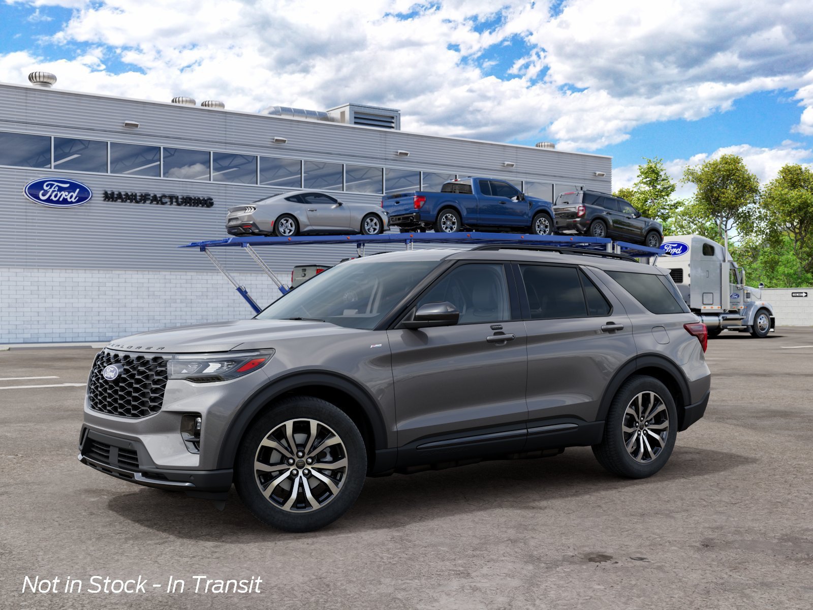 New 2027 Ford Explorer ST-Line