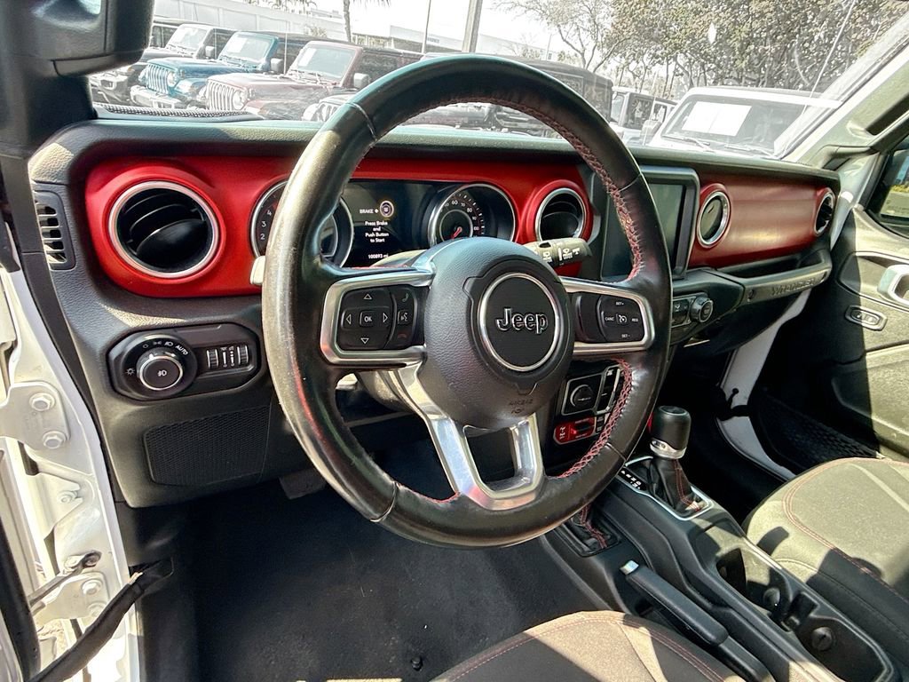 Used 2022 Jeep Wrangler Unlimited Rubicon w/ Steel Bumper Group image 13