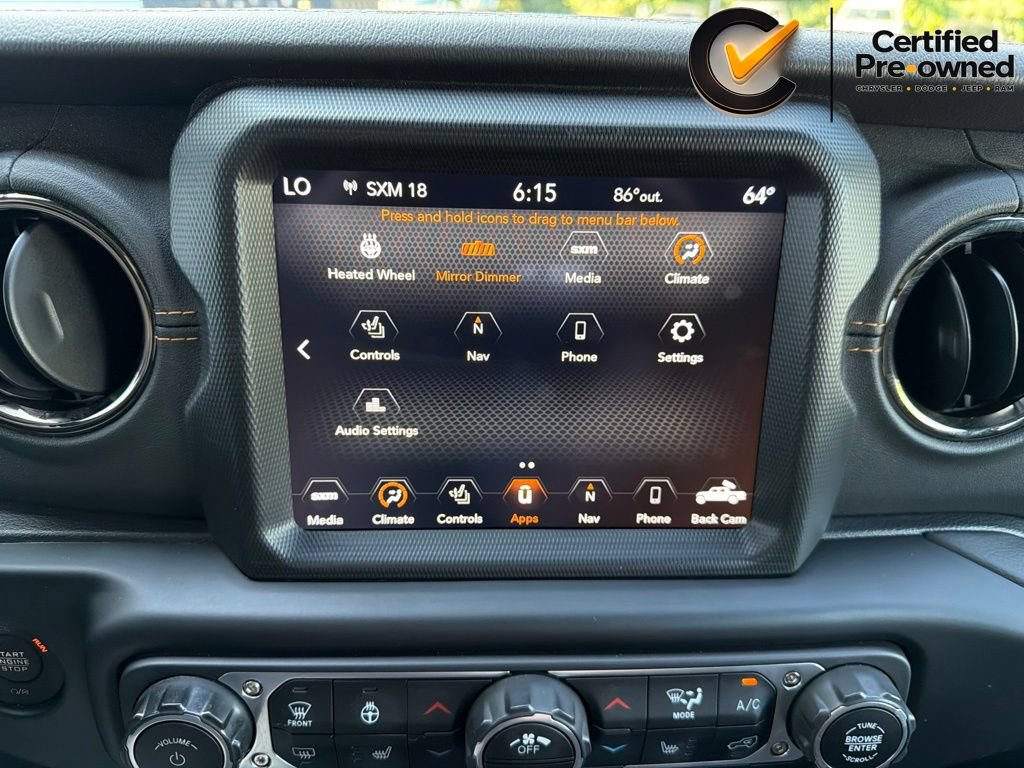 Certified 2022 Jeep Gladiator Overland AWD/4WD image 83
