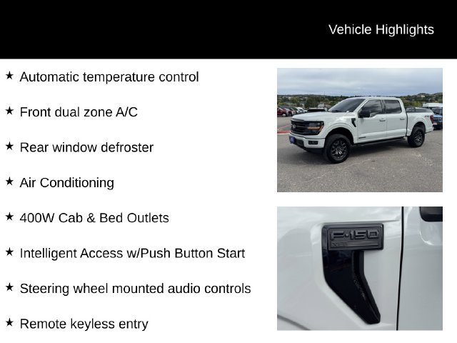 Certified 2024 Ford F150 XLT w/ Equipment Group 302A MID AWD/4WD image 15