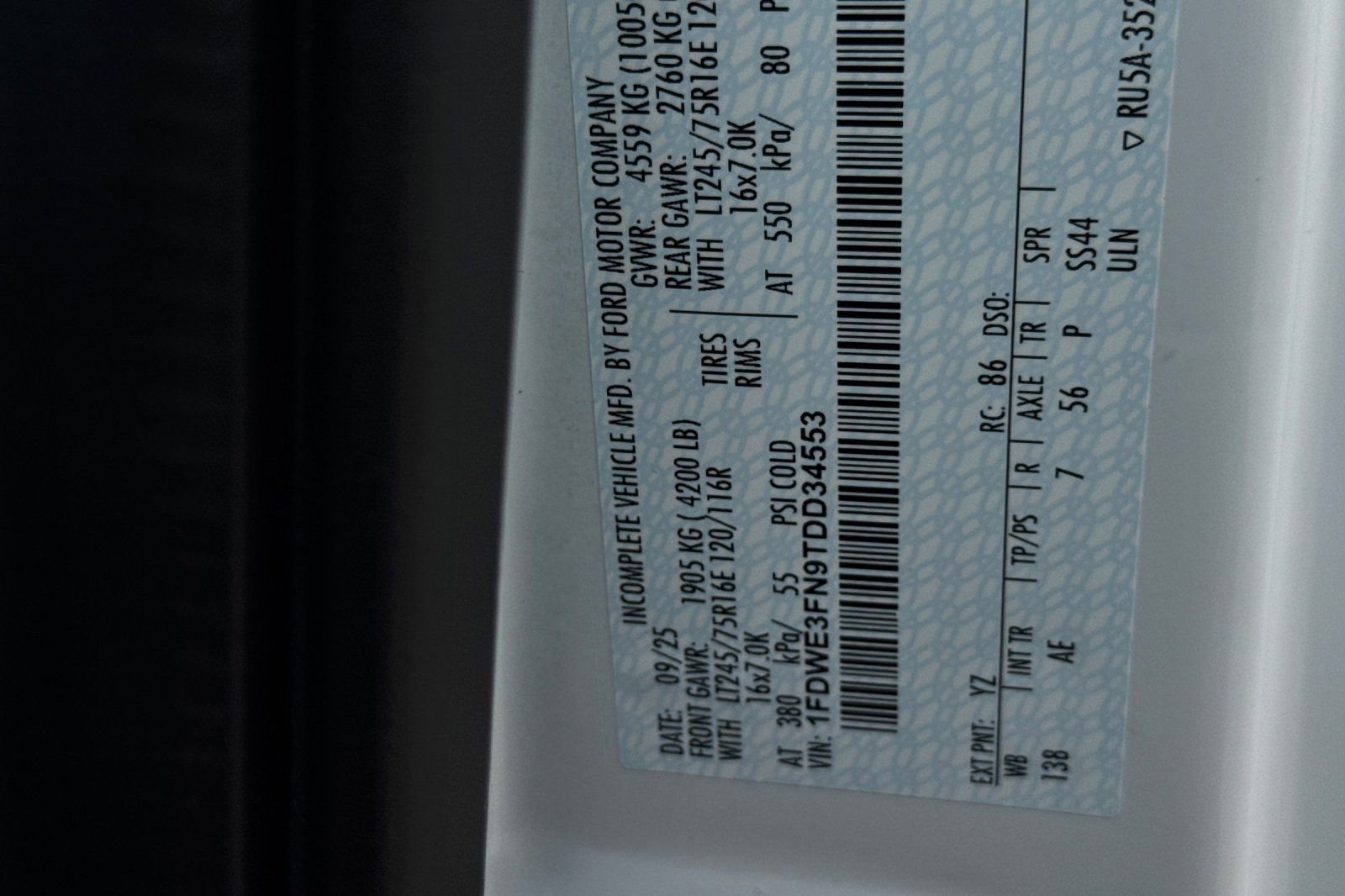 New 2026 Ford E-350 and Econoline 350 Super Duty w/ Power Equipment Group image 25