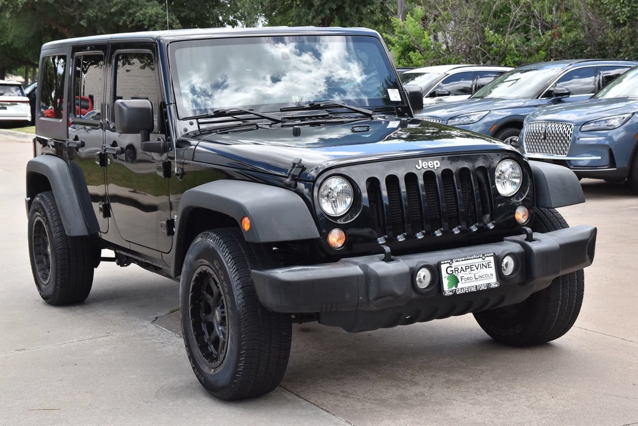 Used 2017 Jeep Wrangler Unlimited Sport w/ Quick Order Package 24S AWD/4WD image 4
