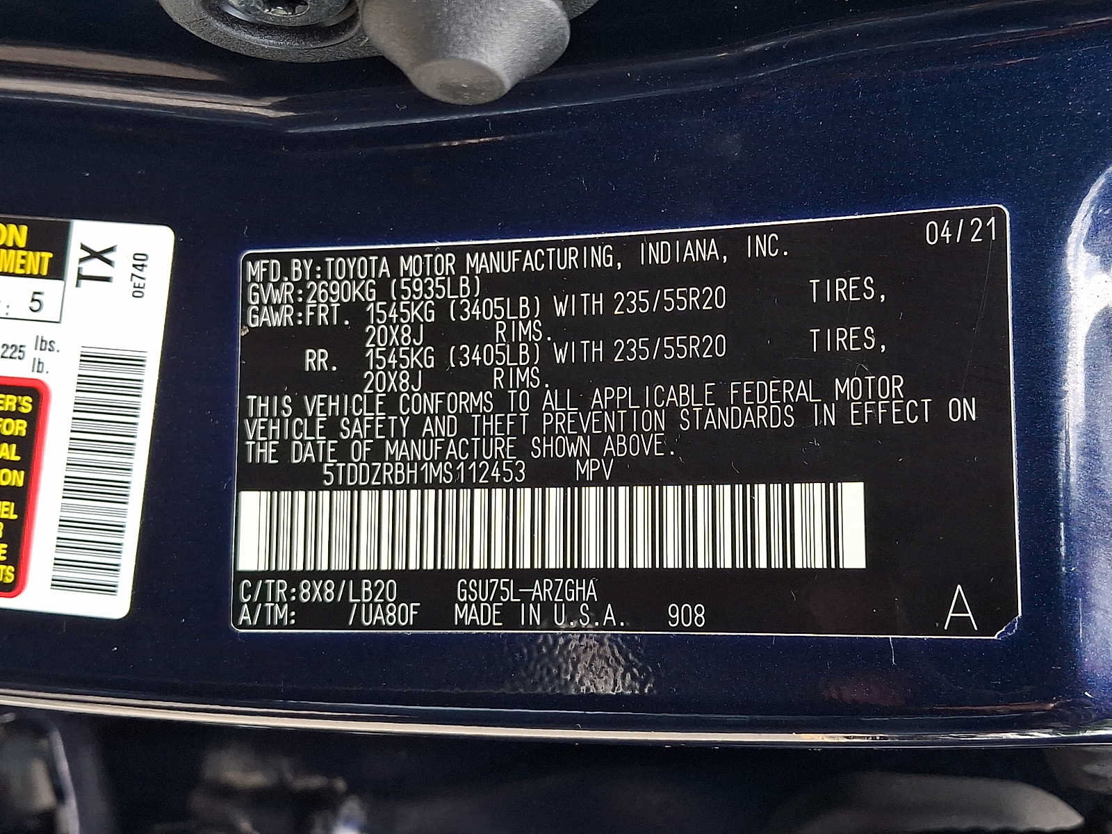 Used 2021 Toyota Highlander Limited AWD/4WD image 31