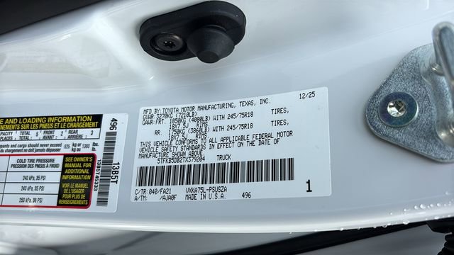 New 2026 Toyota Tundra SR image 35