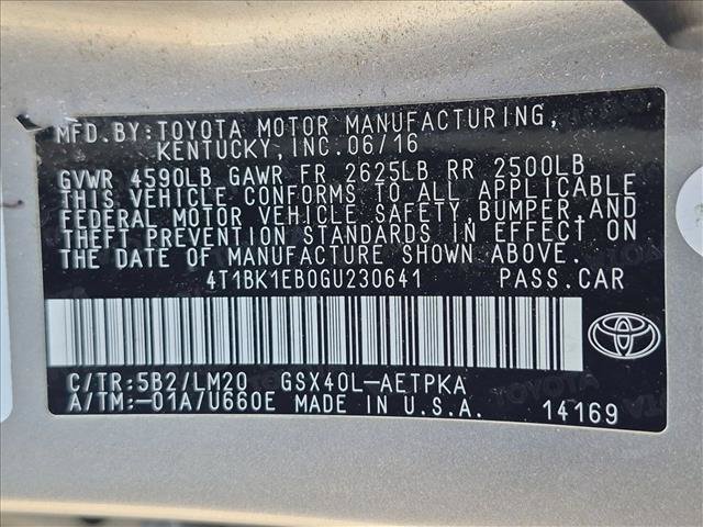 Used 2016 Toyota Avalon Limited w/ Toyota Safety Sense Package FWD image 25