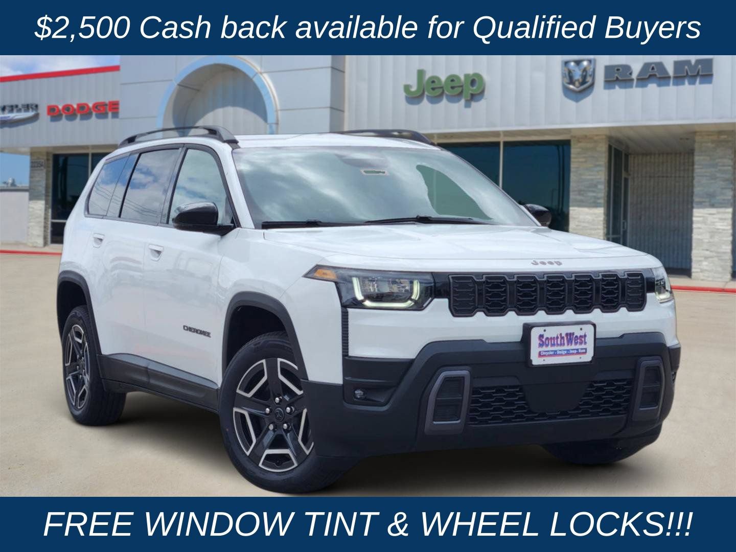 New 2026 Jeep Cherokee Limited AWD/4WD 360° Tour