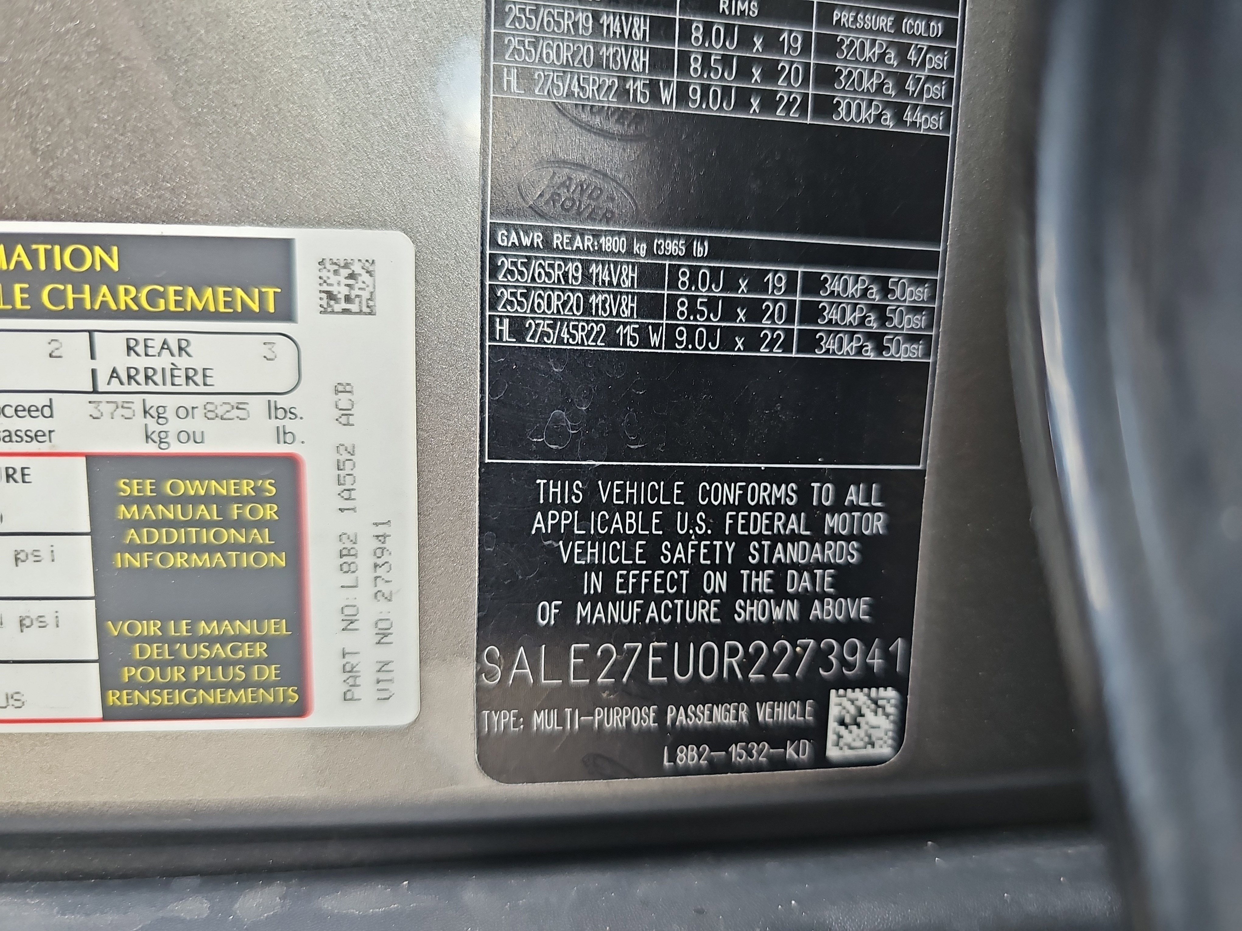 Used 2024 Land Rover Defender 110 X-Dynamic SE image 38