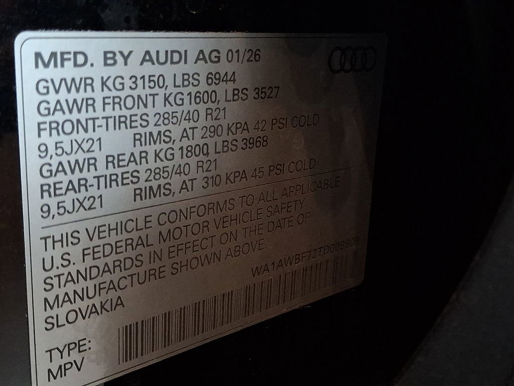 New 2026 Audi SQ7 Premium Plus AWD/4WD image 21