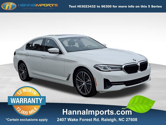 Used 2021 BMW 530e w/ Parking Assistance Package image 1