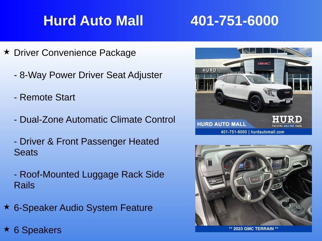 Certified 2023 GMC Terrain SLE w/ Driver Convenience Package image 18