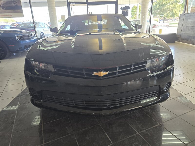 Used 2014 Chevrolet Camaro LS w/ Orange Rally Stripe Package RWD image 2