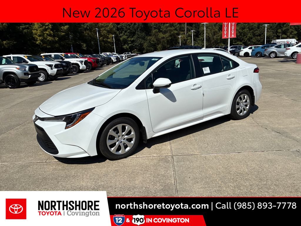 New 2026 Toyota Corolla LE