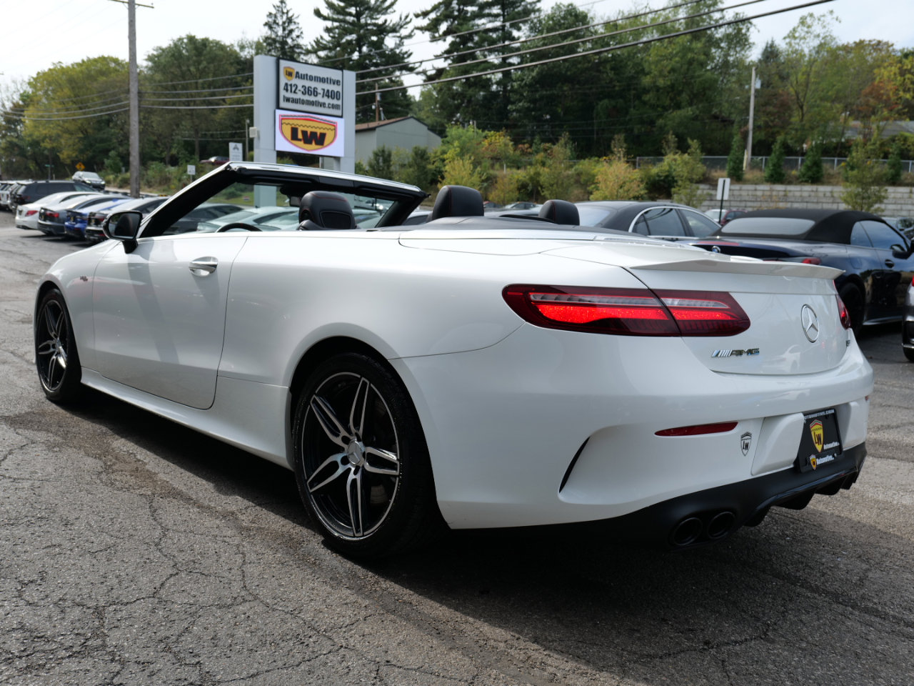 Used 2020 Mercedes-Benz E 53 AMG 4MATIC Cabriolet w/ Driver Assistance Package image 83