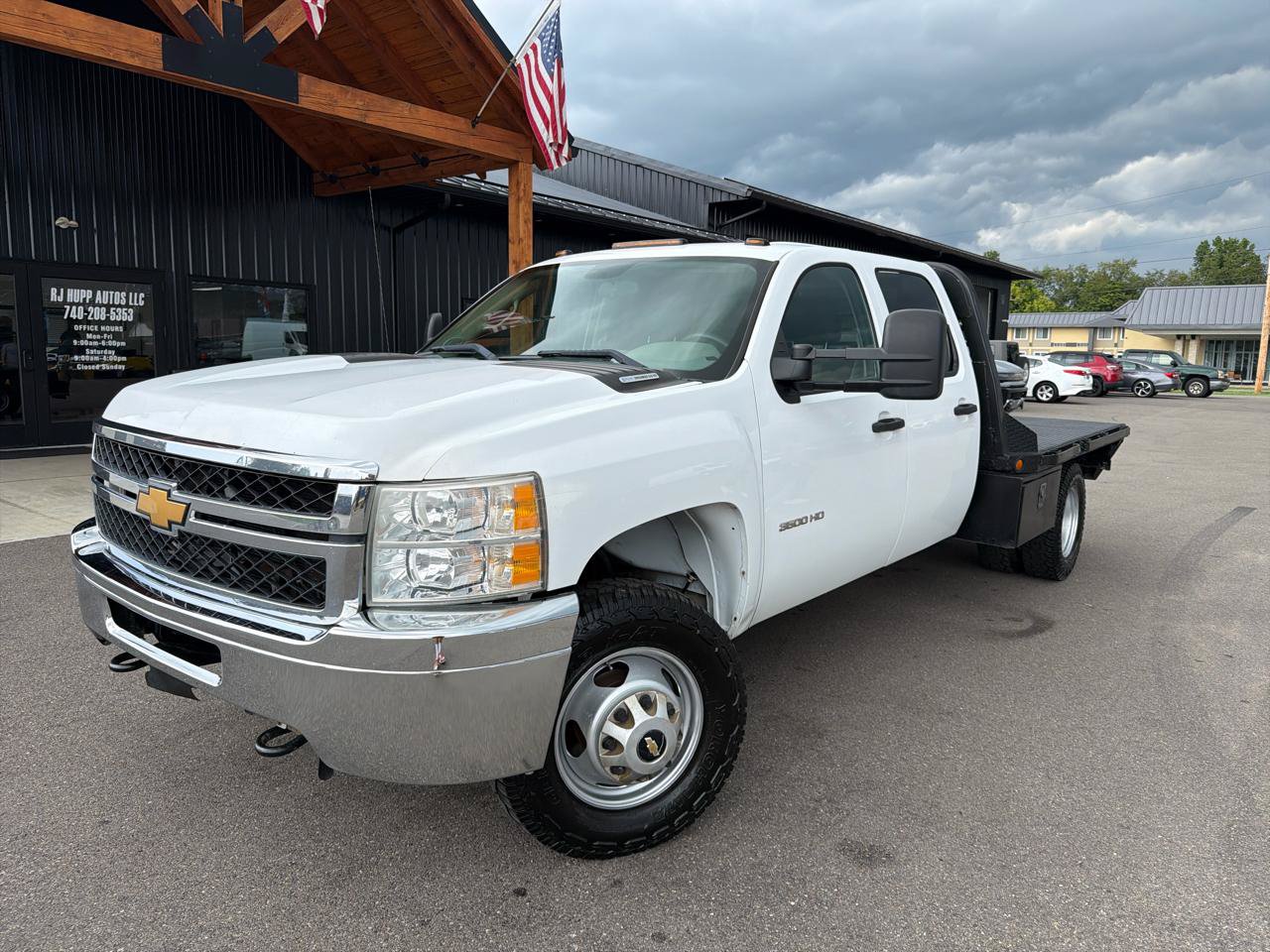 Used 2013 Chevrolet Silverado 3500 W/T w/ Skid Plate Package AWD/4WD image 1