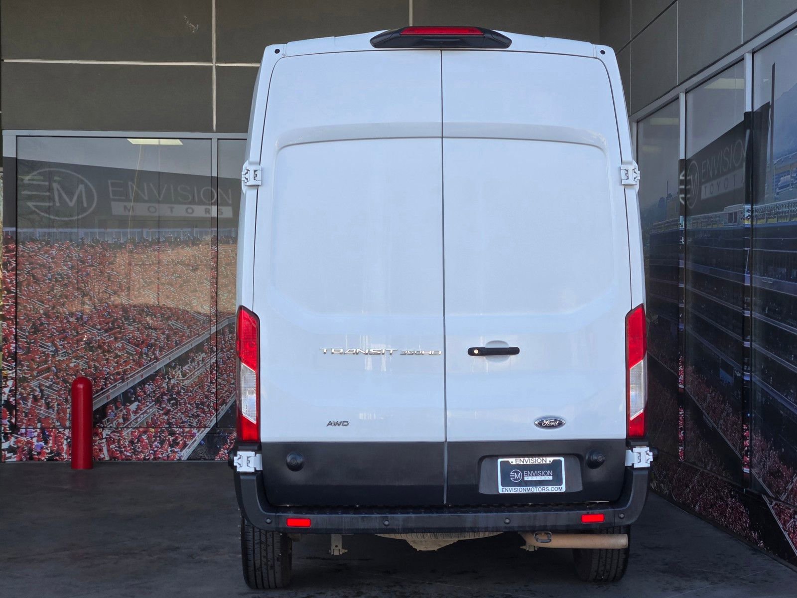 Used 2023 Ford Transit 350 148 High Roof AWD w/ Load Area Protection Package image 7