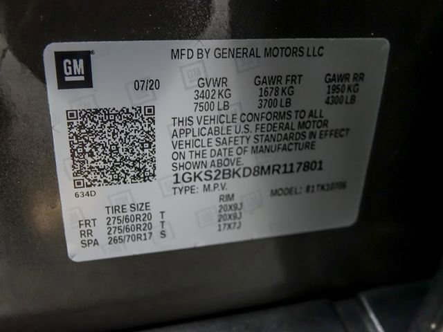 Used 2021 GMC Yukon SLT w/ SLT Luxury Plus Package AWD/4WD image 40