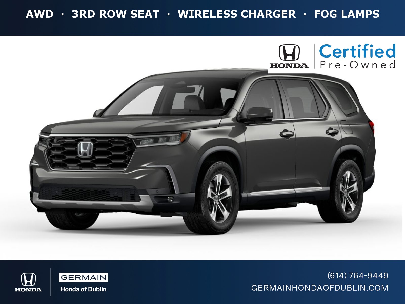 Certified 2025 Honda Pilot EX-L