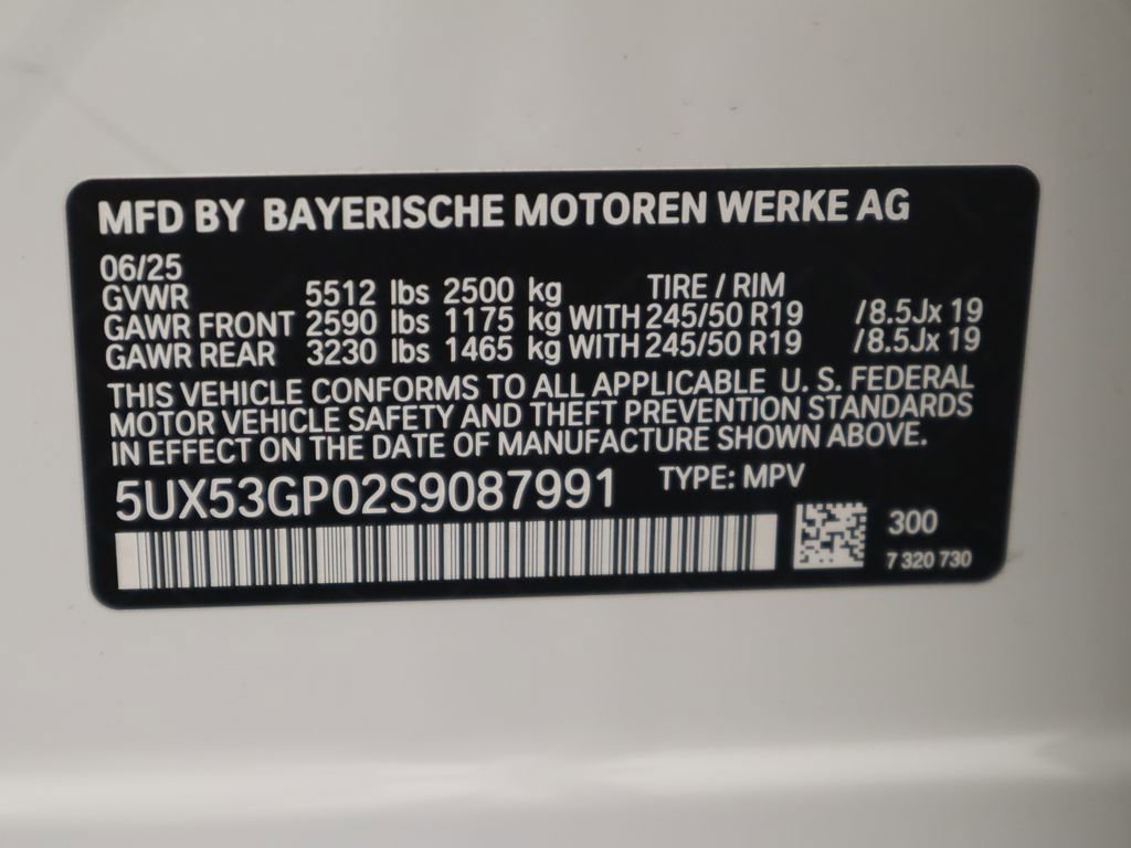 Certified 2025 BMW X3 xDrive30i w/ Premium Package image 35