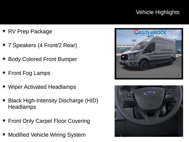 New 2026 Ford Transit 250 148 High Roof AWD w/ RV Prep Package image 14