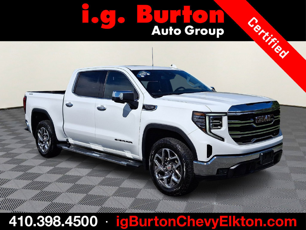 Certified 2025 GMC Sierra 1500 SLT w/ SLT Premium Package