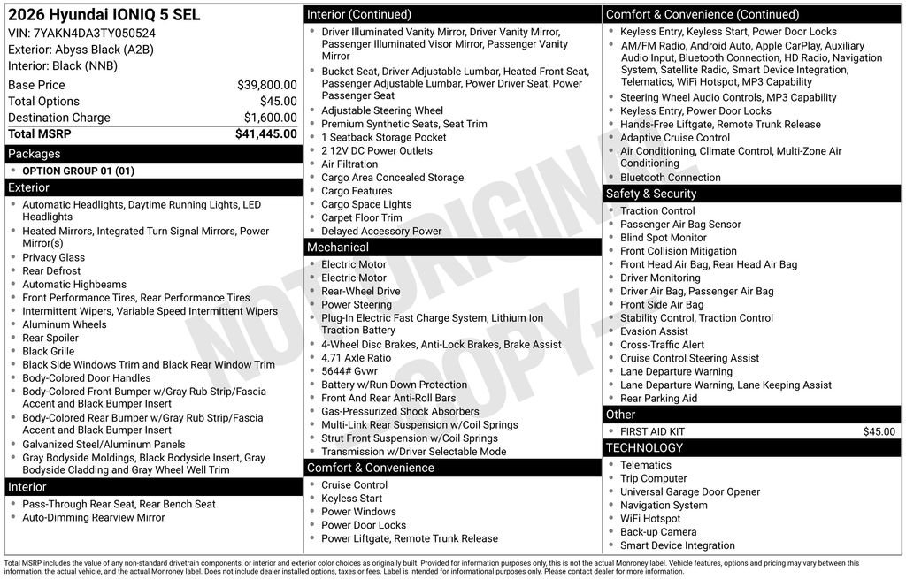 New 2026 Hyundai Ioniq 5 SEL image 4