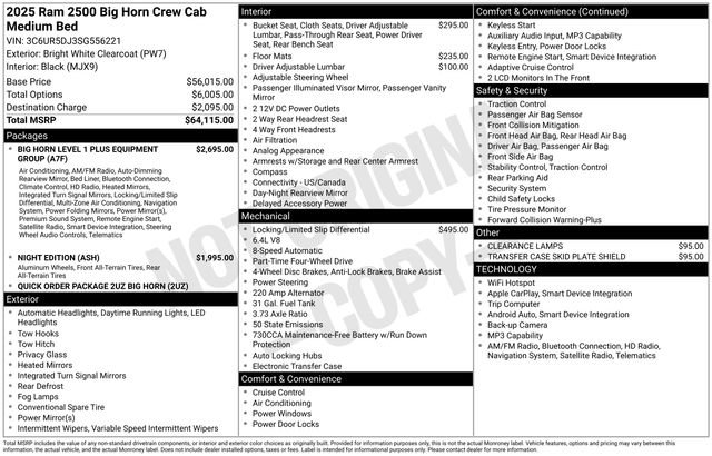 Used 2025 RAM 2500 Big Horn image 29
