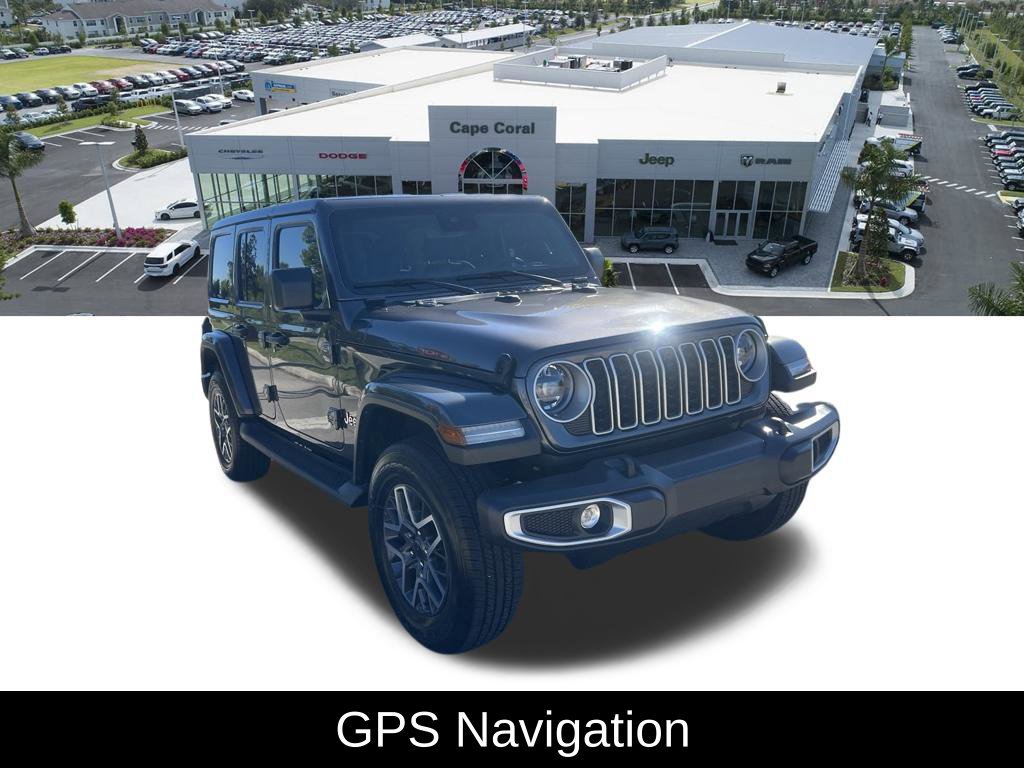 Certified 2025 Jeep Wrangler Unlimited Sahara w/ Technology Group AWD/4WD image 3